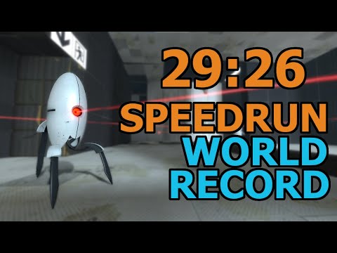 Portal 2 Speedrun Mod in 29:26 (Old World Record)