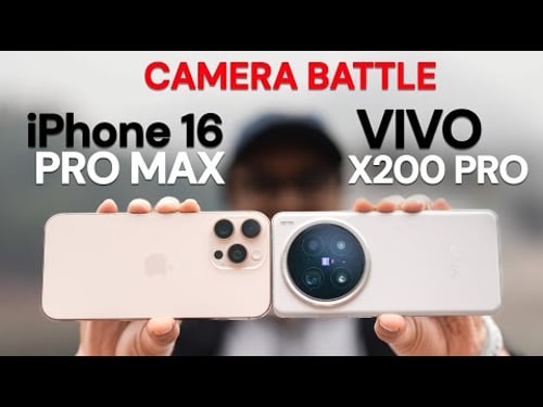 Vivo X200 pro vs iPhone 16 Pro Max Camera Test