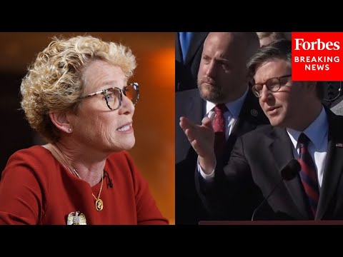 BREAKING NEWS: Speaker Johnson Interrupted By Democrat During Government Shutdown Press Briefing