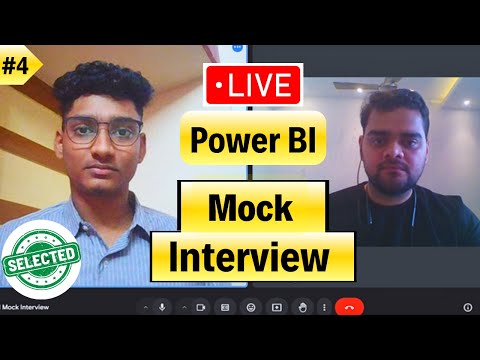 Data Analyst Live Mock Interview | Fresher | Answered 95% ✔ | EP 4