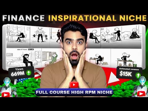 How I Create Viral Finance Videos with Ai Free | High RPM USA Niche (Step by Step)