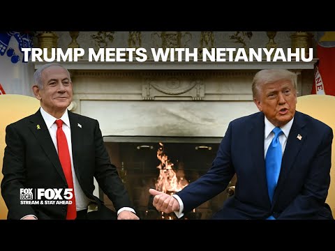 FULL VIDEO: President Donald Trump and Israel Prime Minister Benjamin Netanyahu meet at White House