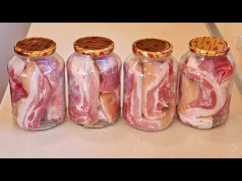 Сало, оно просто тает во рту!!! САЛО в БАНКЕ! Идеальная закуска!!!