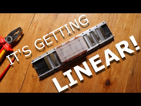 Making a LINEAR MOTOR for a DIY CNC mini MILL - Part #1 (Step-by-Step)