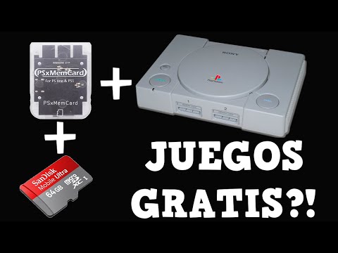 MODIFICAR PLAYSTATION CON MEMORYCARD DE MICROSD, PSX, PS1, PSONE, FREEPSXBOOT, FREEMCBOOT, BACKUPS