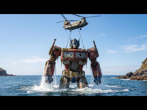 We Found & Restored a GIANT Optimus Prime Robot (Deep Sea Discovery to Full Power)