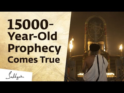 15000-Year-Old Prophecy Comes True | Dhyanalinga | Sadhguru