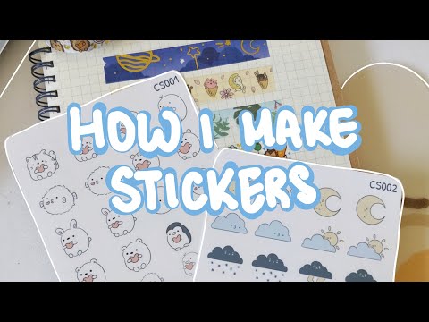 How I Make Stickers With the Silhouette Portrait 3