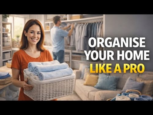 How To Organise Your Home Like a Professional Organiser