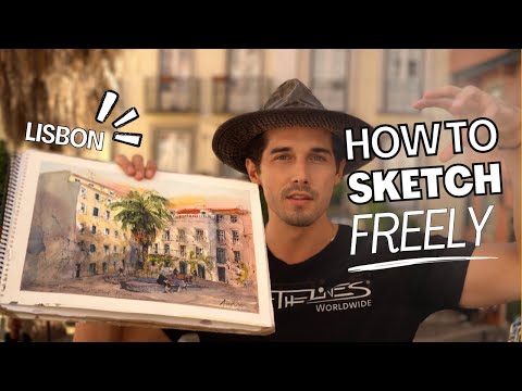 How to sketch freely. Say goodbye to perfectionism