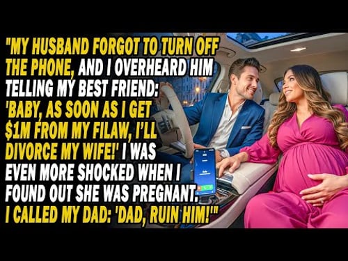 My Husband Cheats on Me with My Friend😤And They Plan to Steal $1M💰I Called My Dad📞:"Destroy Him..."