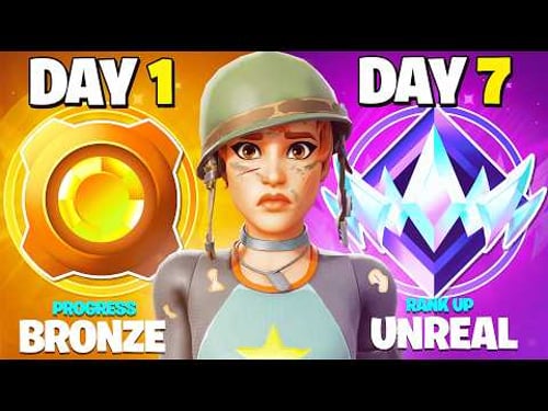 I Mastered Fortnite Ranked in 7 Days...