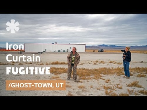 He escaped Iron Curtain on a flying go-kart. Now lives in 1-person Ghost Town