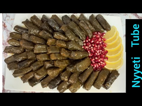 #ወረቅ አነብ _ወይም የወይን ቅጠል በሩዝ አሰራር ቀላል መንገድ. ورق عنب#