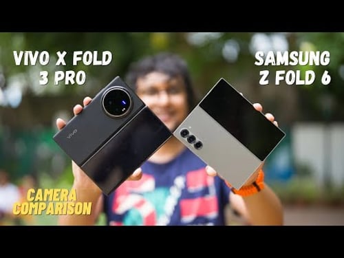 Samsung Z Fold 6 vs Vivo X Fold3 Pro | Camera Comparison