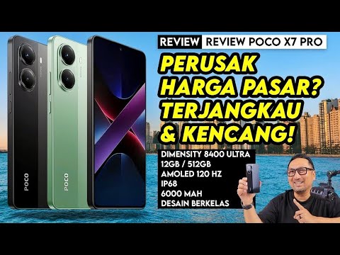 HP PERUSAK Harga Pasar yg Terlalu KENCANG & MURAH? REVIEW POCO X7 Pro Resmi Indonesia