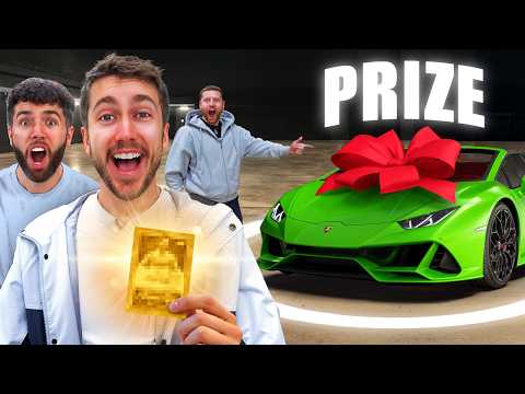 Whoever Packs This Card Wins a Lamborghini!