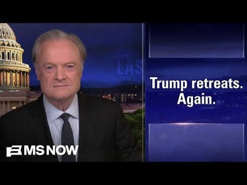 Lawrence: Trump retreats on Iran and proves he’s worse than Nixon