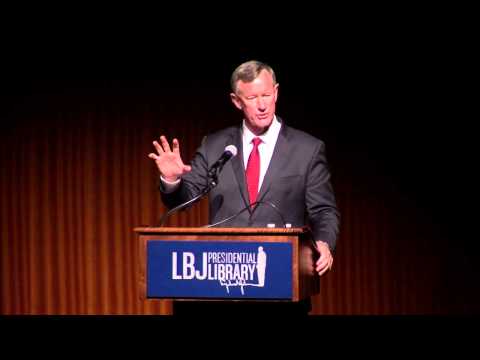 PDB Release Event - UT Chancellor William H. McRaven (Part 3)