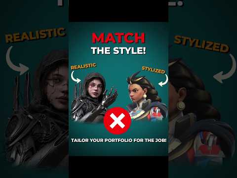 Portfolio Pro Tip: Tailor Your Portfolio to the Role You Want! #3dart #gameart #blender3d