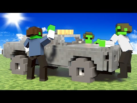 I Built a ZOMBIE SURVIVAL CAR in Teardown!