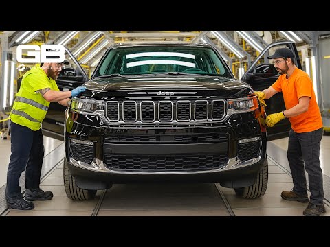 ROBOTS and HUMANS Build the 2025 Jeep Grand Cherokee 🇺🇸