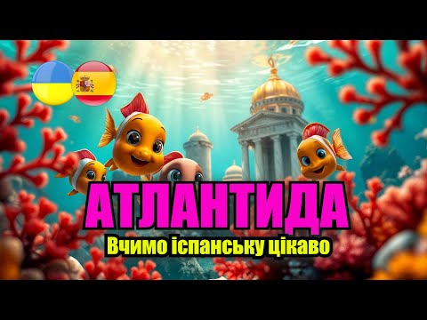 Легенда про Атлантиду(А2) 🌊 Іспанською мовою з перекладом #ІспанськаМова #ВивченняІспанської