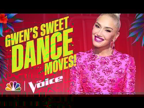 Gwen Practices Her Dance Moves Between Auditions | NBC's The Voice Blind Auditions 2022 Outtakes