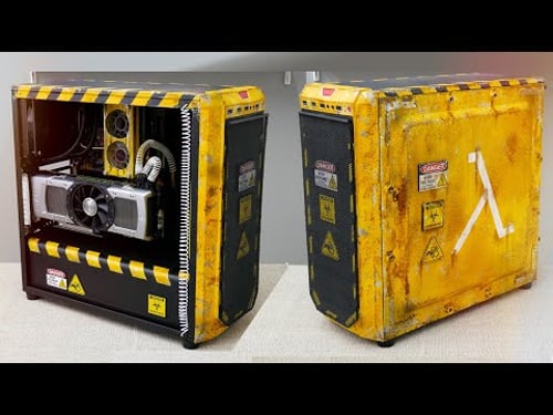 Building PC out of Trash ( and Mod )