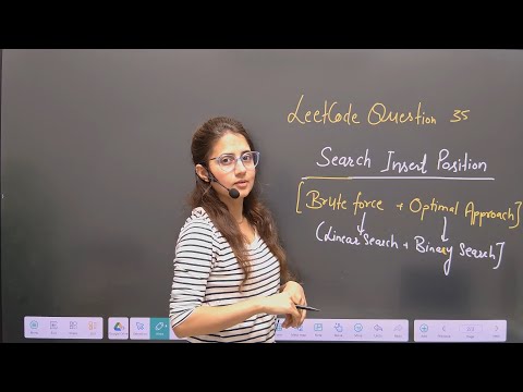 Search Insert Position - Brute Force & Optimal Solutions Explained | LeetCode 35