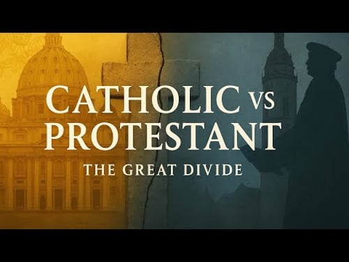 Catholic VS Protestant: How the Catholic and Protestant Split Included (History Documentary)