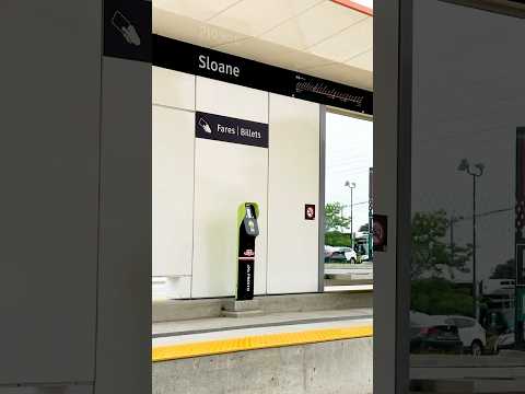 Fly through Line 5 Eglinton's Sloane stop