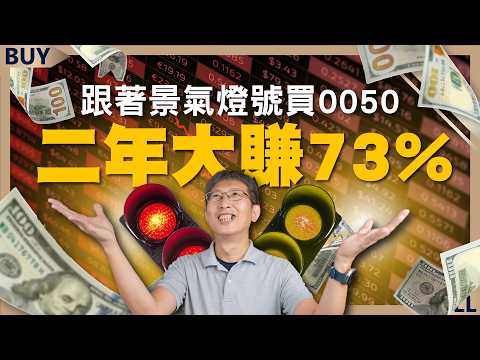 景氣燈號亮黃紅燈 該賣股票了嗎?跟著景氣燈號買0050 二年大賺73%|股魚、王志郁|【富足今周起】EP15