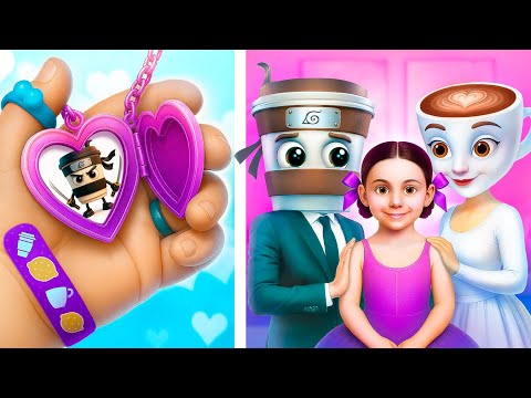 발레리나 카푸치나에게 입양되었어요! / 부모님이 슈퍼 히어로에요!