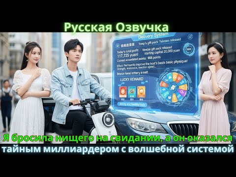 Я бросила нищего на свидании, а он оказался тайным миллиардером с волшебной системой