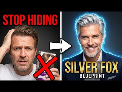 Stop Hiding Your Gray Hair: The Silver Fox Blueprint | Men's Fashion 50+