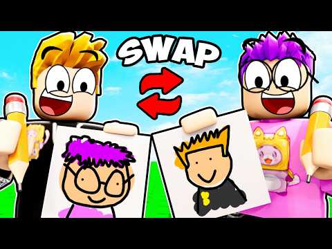 Can We Beat DRAW AND SWITCH In ROBLOX!? (2-PLAYER DRAWING PICTURE GAME CHALLENGE!)