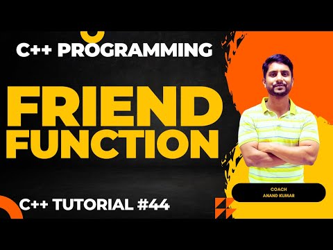 Friend Function in C++ | C++ Programming | In Hindi