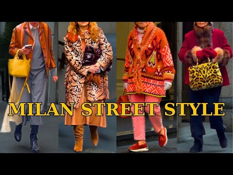 Italian street style this winter in Milan🔥Trending 2026 fashion, color play & elegant layering ideas