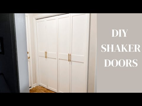 How to build Bifold doors |Shake Style | Easy and Budget Friendly