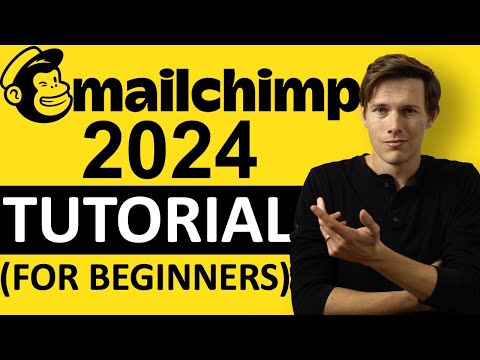 MAILCHIMP TUTORIAL 2024 (For Beginners) - Step by Step Email Marketing Guide
