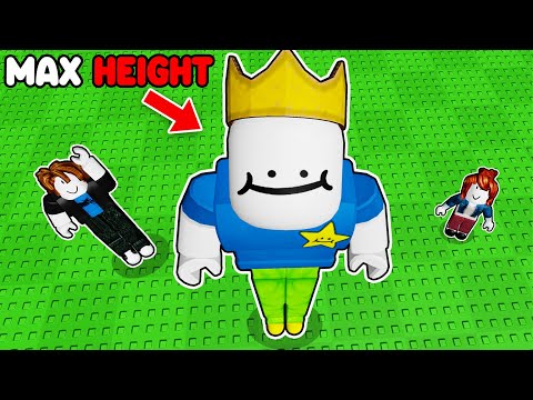 Roblox but EVERY second my LEGS GROW...