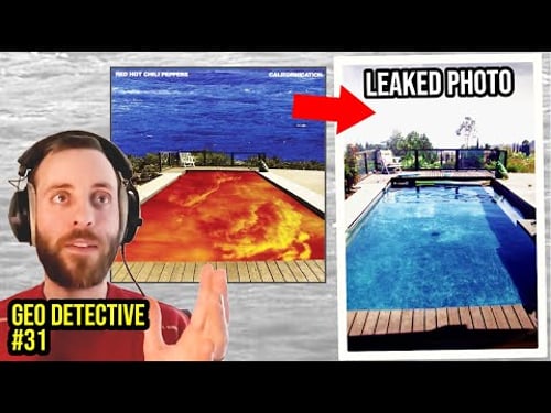 Can I find the actual pool from the Californication album cover?