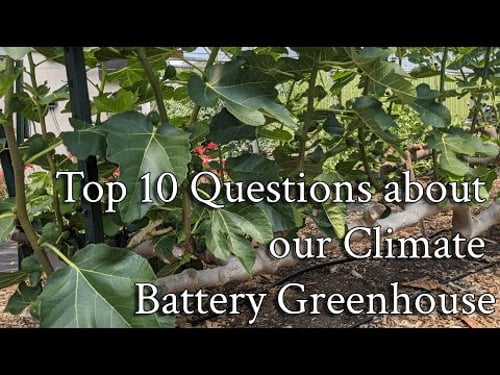 Top 10 Questions About Our Climate Battery Greenhouse