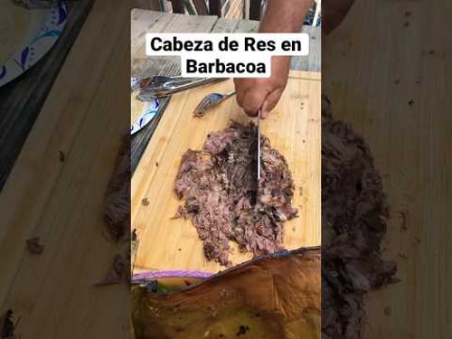 Cabeza de Res en Barbacoa 🌮