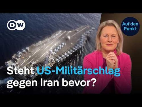 US-Militäraufmarsch gegen Iran: Stürzt das Mullah-Regime? | Auf den Punkt