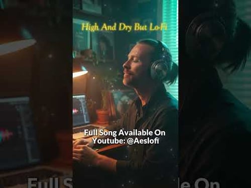 High and Dry But Lofi # #shorts #music #loficover