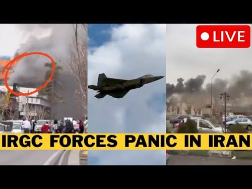 π¨ LIVE: Several Explosions In Iran - U.S. Deploy F-22 Fighter Jets To Middle East