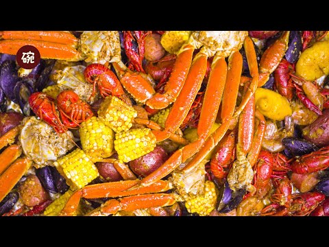 The ultimate cajun seafood boil !