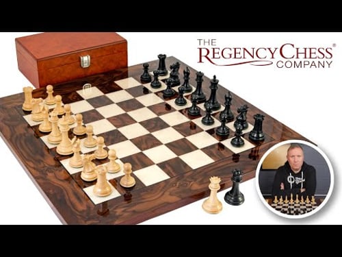 Black Sovereign Luxury Chess Set